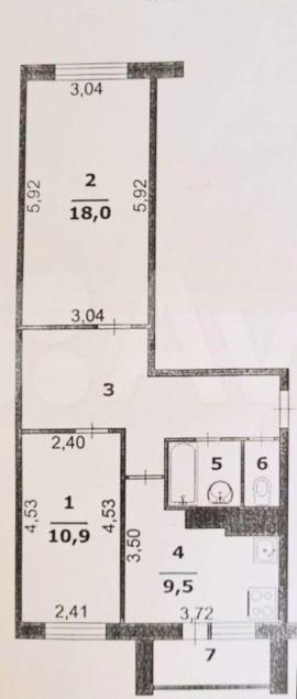 Квартиры, 2-комн., Белгород